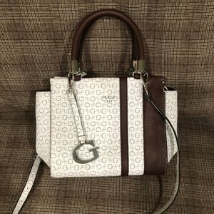 Guess Monogram Satchel